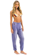 Retro 5 STRIPE SWEATPANTS - FADED GRAPE