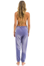 Retro 5 STRIPE SWEATPANTS - FADED GRAPE