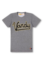 Retro VANDERBILT COMMODORES CREW TEE SHIRT - HEATHER GREY
