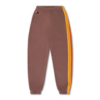 Retro 5 STRIPE SWEATPANTS - MOCHA