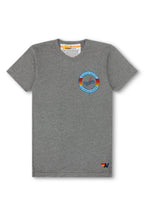Retro LOS ANGELES DODGERS BOLT CREW TEE - HEATHER GREY