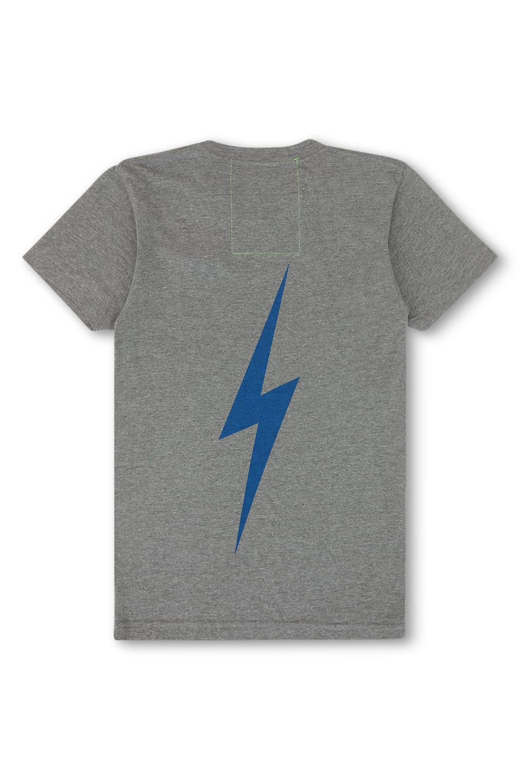 Retro LOS ANGELES DODGERS BOLT CREW TEE - HEATHER GREY