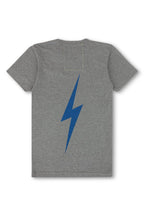 Retro LOS ANGELES DODGERS BOLT CREW TEE - HEATHER GREY