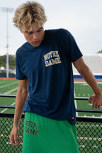 Retro NOTRE DAME 2026 CREW TEE SHIRT - NAVY