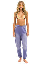 Retro BOLT STITCH SWEATPANTS - FADED GRAPE