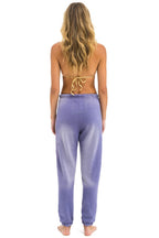 Retro BOLT STITCH SWEATPANTS - FADED GRAPE