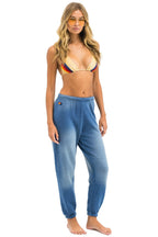 Retro BOLT STITCH SWEATPANTS - FADED WATER