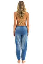 Retro BOLT STITCH SWEATPANTS - FADED WATER