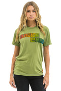 Retro OUTSIDE LANDS 2025 CREW TEE - JUNGLE GREEN