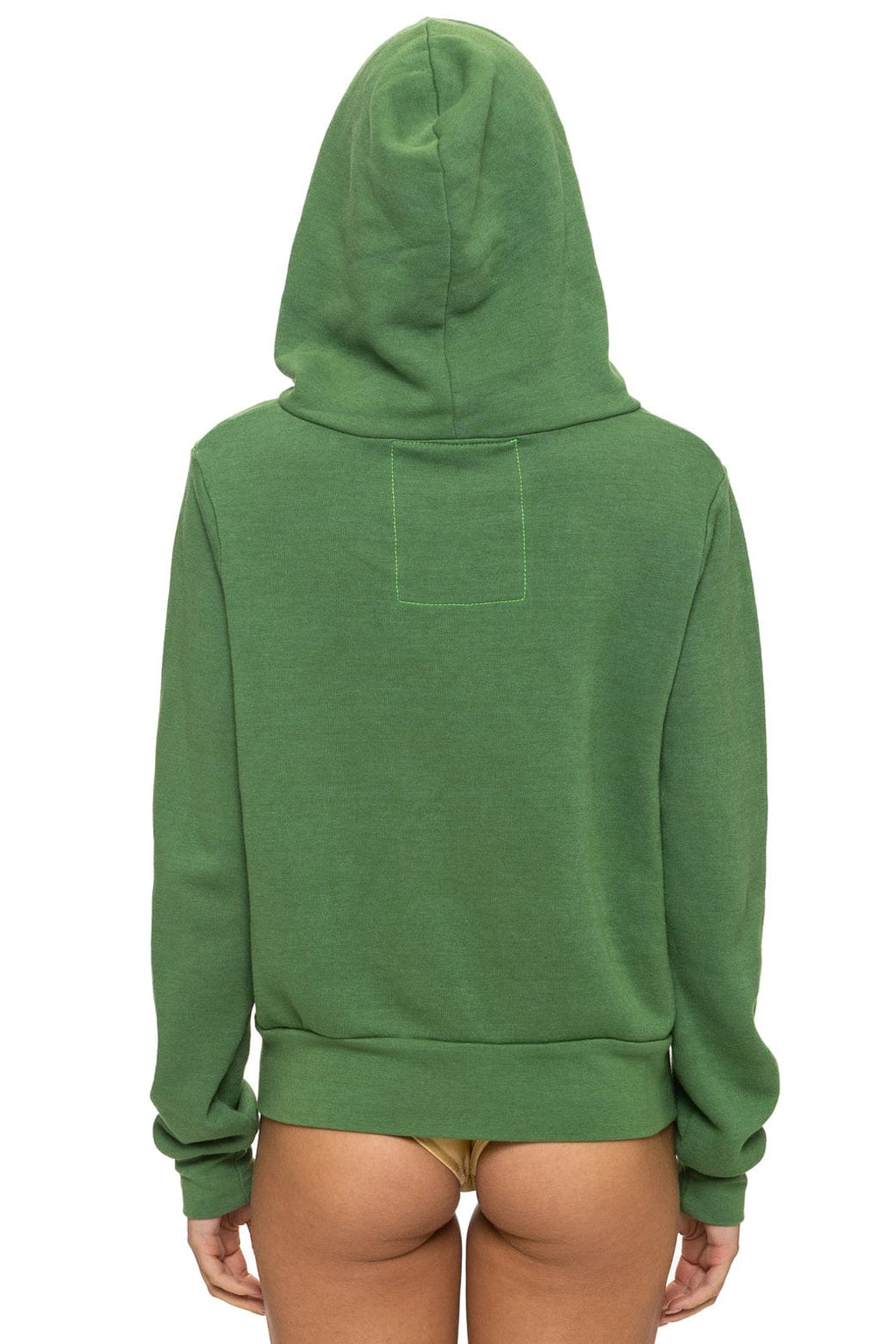 Retro ALL SEASONS CIRCLE ZIP HOODIE - PALM