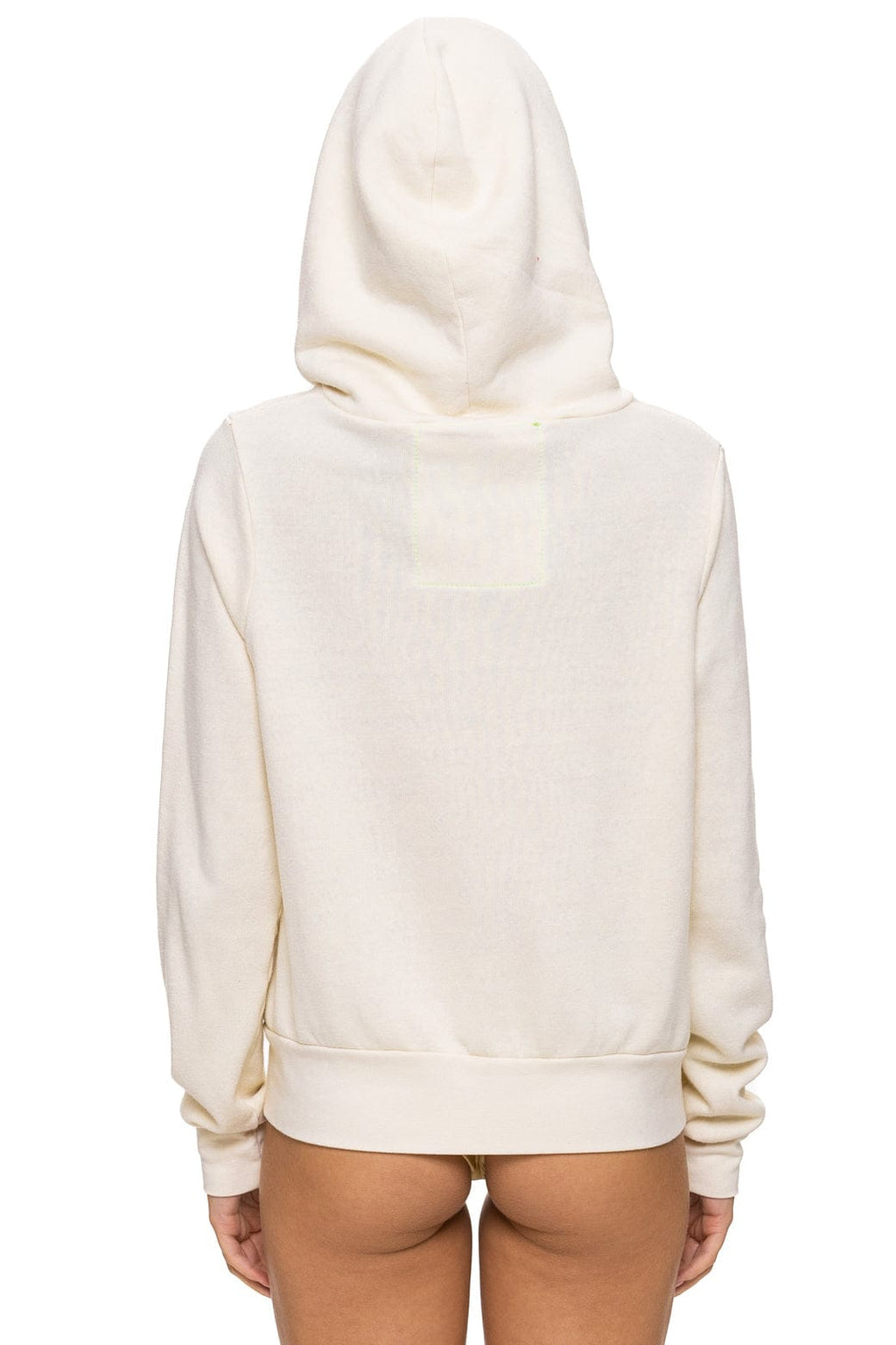 Retro ALL SEASONS CIRCLE ZIP HOODIE - VINTAGE WHITE