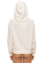 Retro ALL SEASONS CIRCLE ZIP HOODIE - VINTAGE WHITE
