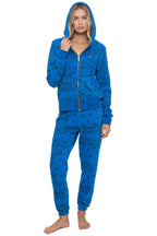 Retro BANDANA SWEATPANTS - ADVENTURE BLUE