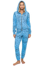 Retro BANDANA SWEATPANTS - SKY