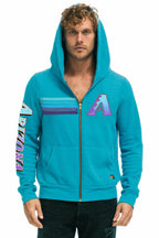 Retro ARIZONA DIAMONDBACKS 2026 ZIP HOODIE - TEAL