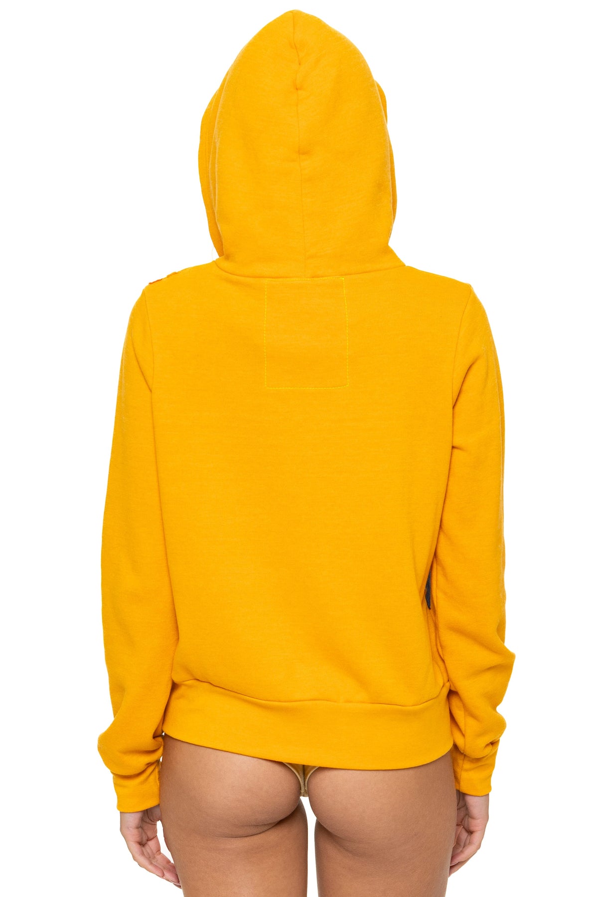 Retro DISCO ZIP HOODIE - VINTAGE GOLD