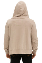 Retro DISCO ZIP HOODIE - SAND