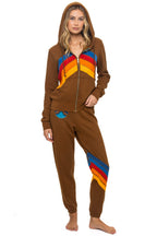 Retro ALL SEASONS CIRCLE CHEVRON SWEATPANTS - CINNAMON