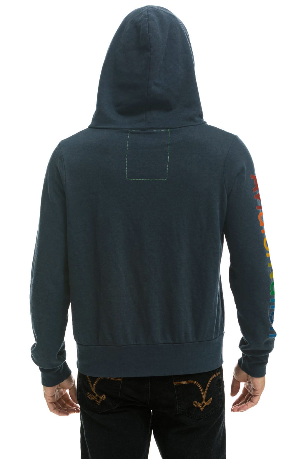 Retro AVIATOR NATION VENICE HOODIE - CHARCOAL