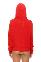Retro AVIATOR NATION VENICE HOODIE - RED