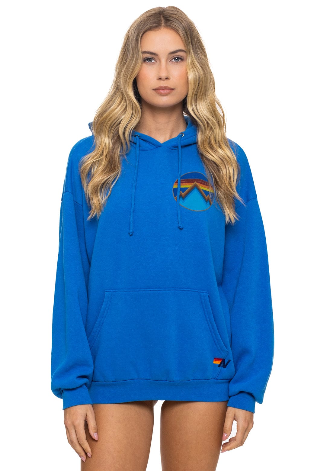 Retro ALL SEASONS RELAXED PULLOVER HOODIE - ADVENTURE BLUE