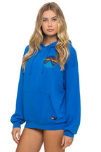 Retro ALL SEASONS RELAXED PULLOVER HOODIE - ADVENTURE BLUE