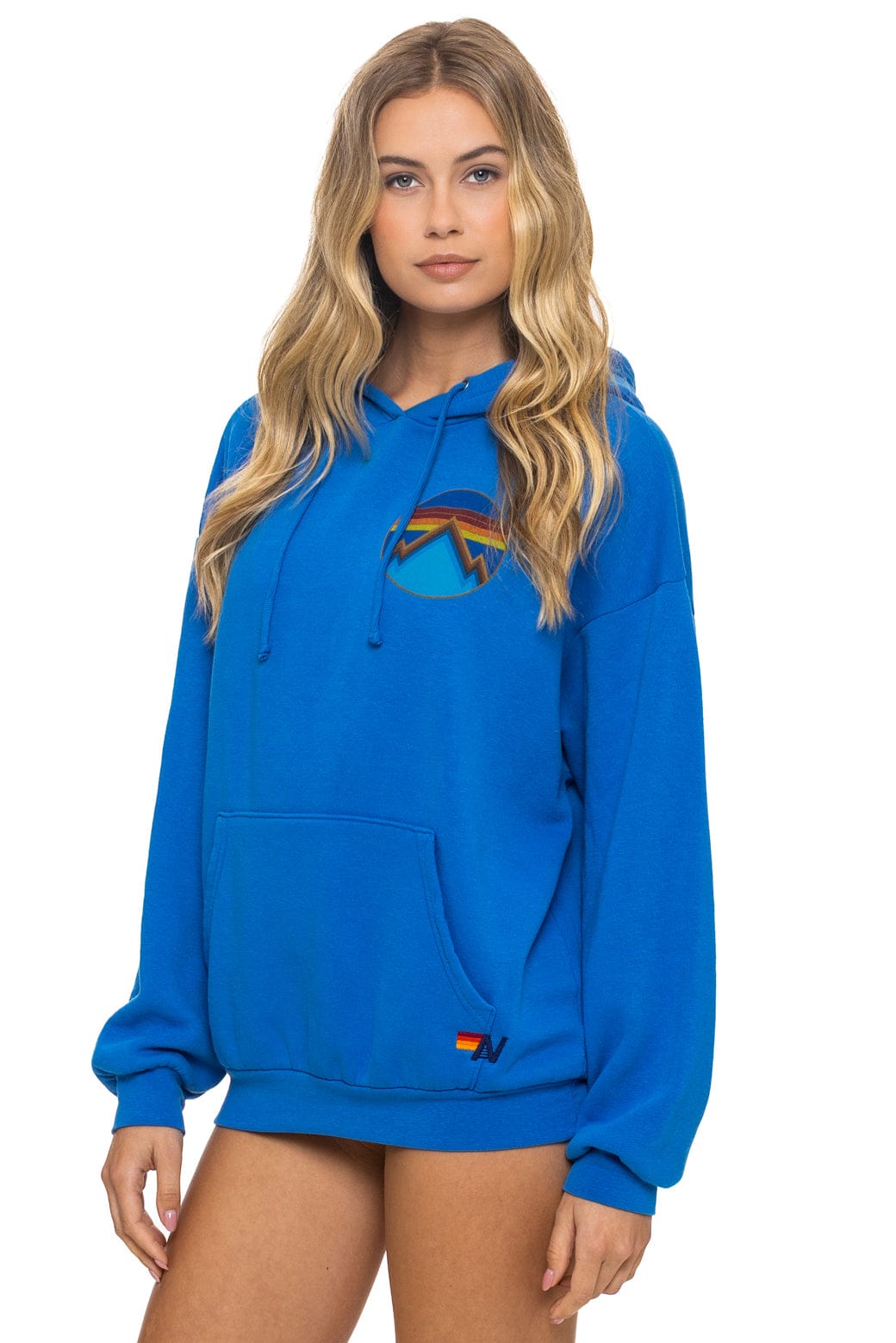 Retro ALL SEASONS RELAXED PULLOVER HOODIE - ADVENTURE BLUE