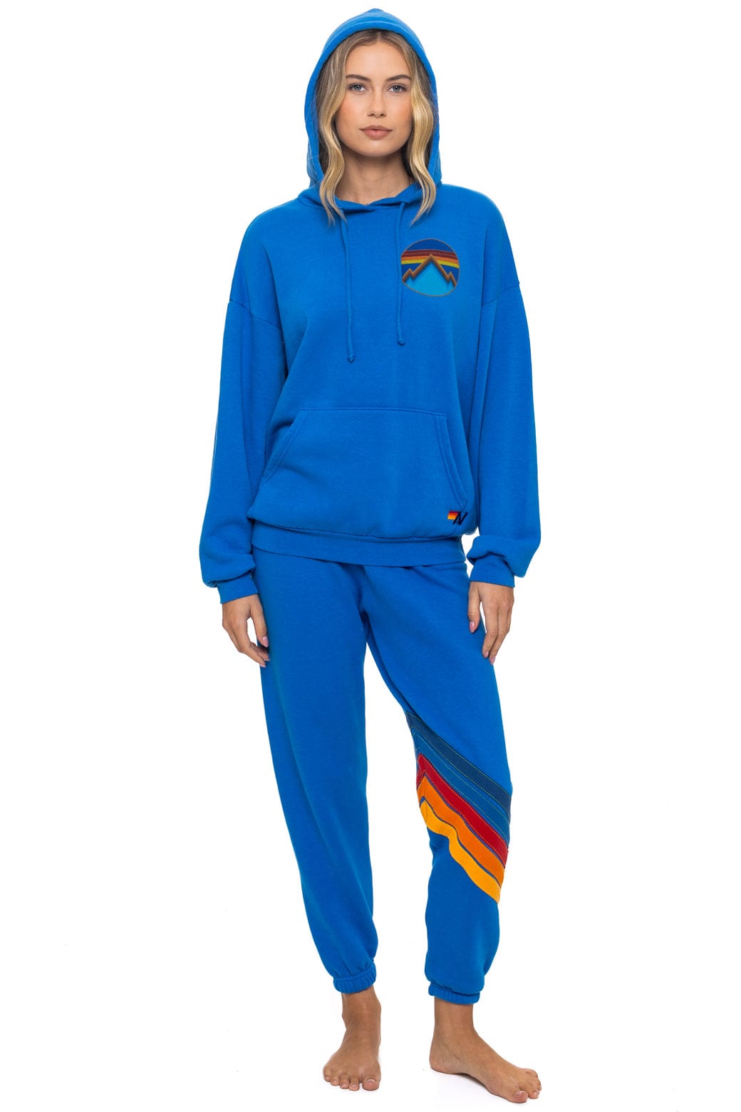 Retro ALL SEASONS RELAXED PULLOVER HOODIE - ADVENTURE BLUE