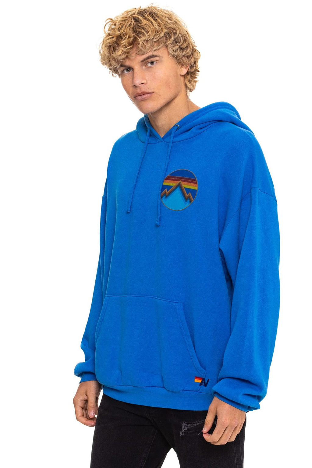 Retro ALL SEASONS RELAXED PULLOVER HOODIE - ADVENTURE BLUE