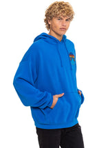 Retro ALL SEASONS RELAXED PULLOVER HOODIE - ADVENTURE BLUE