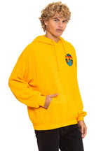 Retro ALL SEASONS RELAXED PULLOVER HOODIE - GOLD