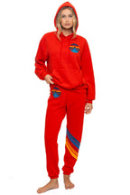 Retro ALL SEASONS RELAXED PULLOVER HOODIE - RED