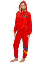 Retro ALL SEASONS RELAXED PULLOVER HOODIE - RED