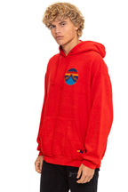 Retro ALL SEASONS RELAXED PULLOVER HOODIE - RED