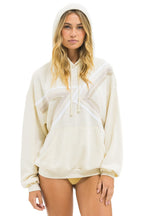Retro BLAZE PULLOVER HOODIE RELAXED - VINTAGE WHITE VINTAGE WHITE