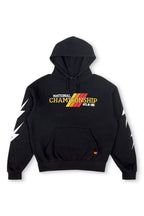 Retro CFP NATIONAL CHAMPIONSHIP 2025 UNISEX RELAXED PULLOVER HOODIE - BLACK