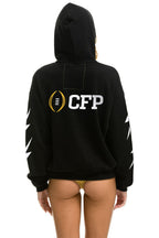 Retro CFP NATIONAL CHAMPIONSHIP 2025 UNISEX RELAXED PULLOVER HOODIE - BLACK