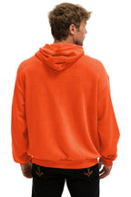 Retro NY METS 2026 RELAXED PULLOVER HOODIE - ORANGE