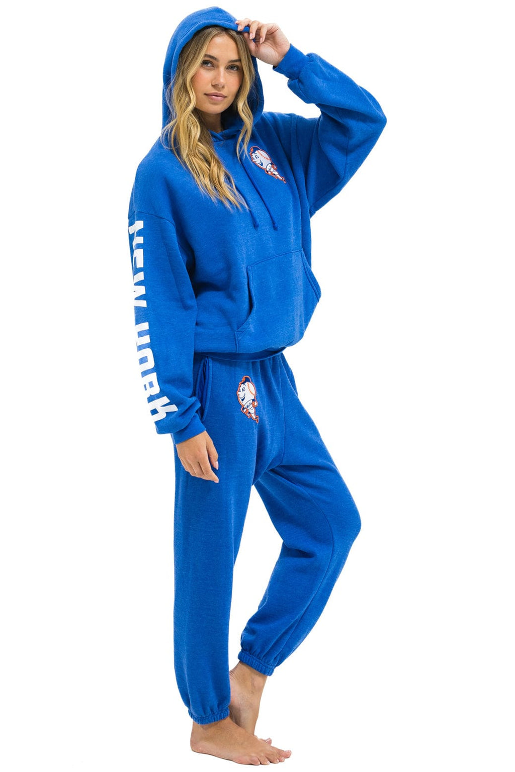 Retro NY METS SWEATPANTS - BLUE