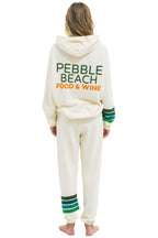 Retro PEBBLE BEACH FOOD & WINE 2025 UNISEX SWEATPANTS - VINTAGE WHITE