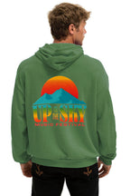 Retro UP IN THE SKY 2026 RELAXED PULLOVER HOODIE - PALM