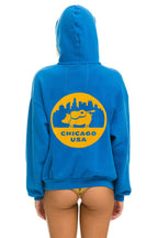 Retro WINDY CITY SMOKEOUT 2025 PULLOVER HOODIE RELAXED - OCEAN