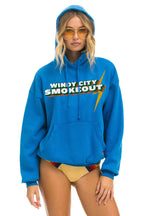 Retro WINDY CITY SMOKEOUT 2025 PULLOVER HOODIE RELAXED - OCEAN