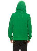 Retro 5 STRIPE HOODIE - KELLY GREEN