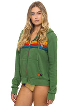 Retro 5 STRIPE HOODIE - PALM
