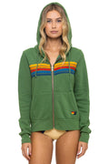 Retro 5 STRIPE HOODIE - PALM