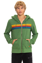 Retro 5 STRIPE HOODIE - PALM