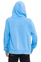 Retro 5 STRIPE HOODIE - SKY