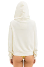 Retro 5 STRIPE HOODIE - VINTAGE WHITE WHITE GREY