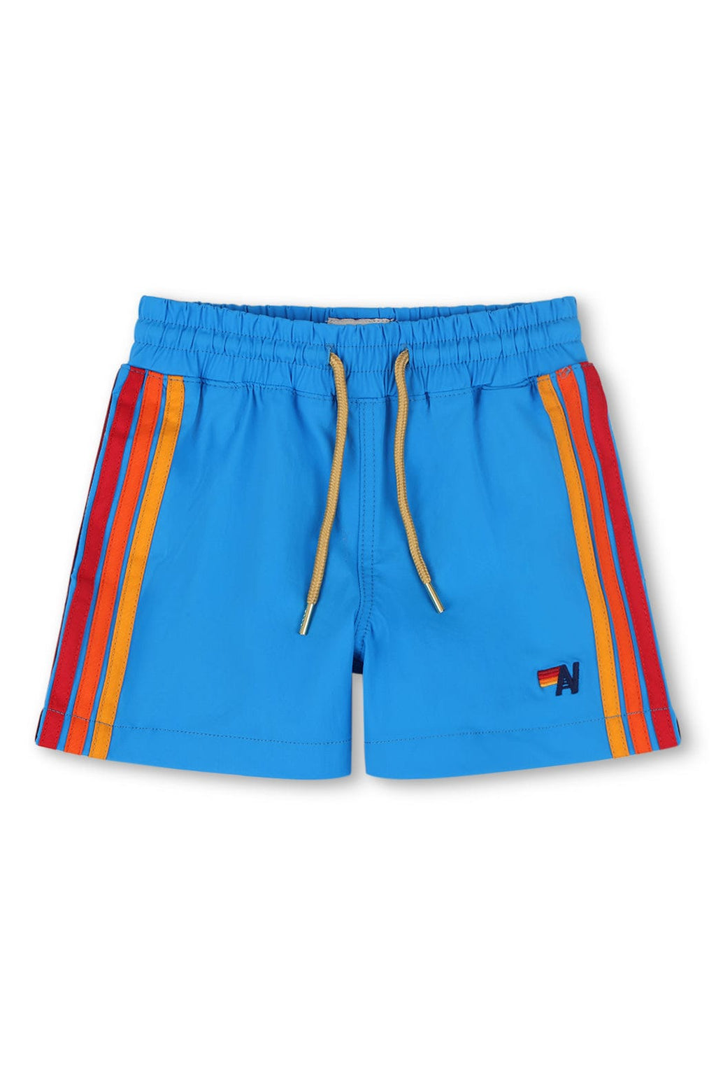 Retro AVIATOR NATION KIDS FLEX BOARD SHORTS - NEON BLUE